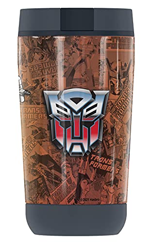 THERMOS Transformers Autobots V Decepticons GUARDIAN COLLECTION Stainless Steel Travel Tumbler, Vacuum insulated & Double Wall, 12 oz.