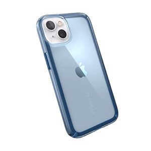 speck products gemshell iphone 13 case, glass navy/winter navy