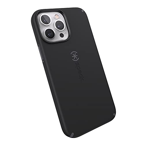 Speck Products CandyShell Pro iPhone 13 Pro Max/ 12 Pro Max Case, Black/Slate Grey