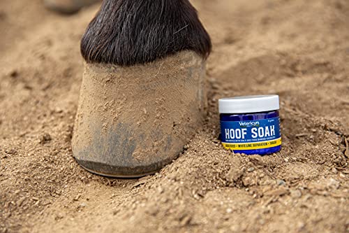 Vetericyn Hoof Soak. for Hooves with Sole and Frog Damage Caused by Abscesses, Whitel Line Separation, and Thrush. 30 Grams