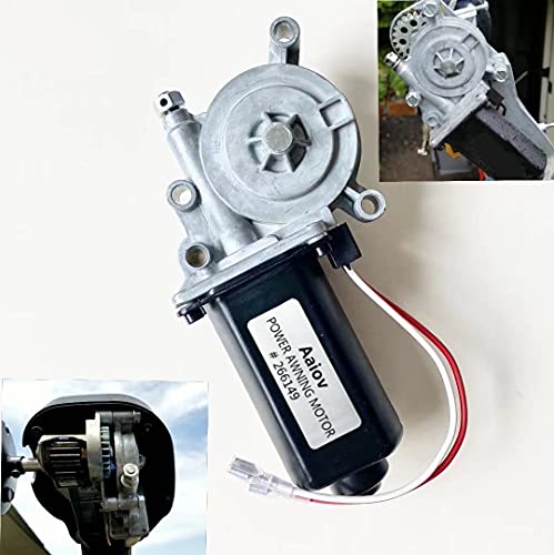 Aaiov 266149 RV Awning Motor Replacement Universal Motor Compatible with Solera Power Awmings Motor