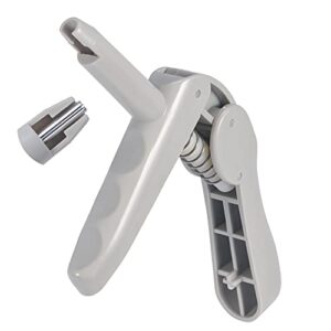 annhua dental composites applicator composite dispensing guns fit for unidose compules tips dispenser, used for dentists, dental students - plastic|gray