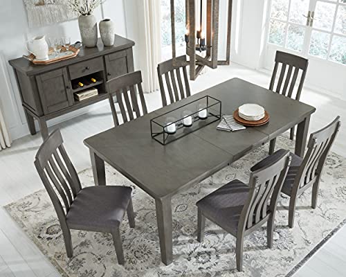 Signature Design by Ashley Hallanden Dining Extension Table, 0, Gray