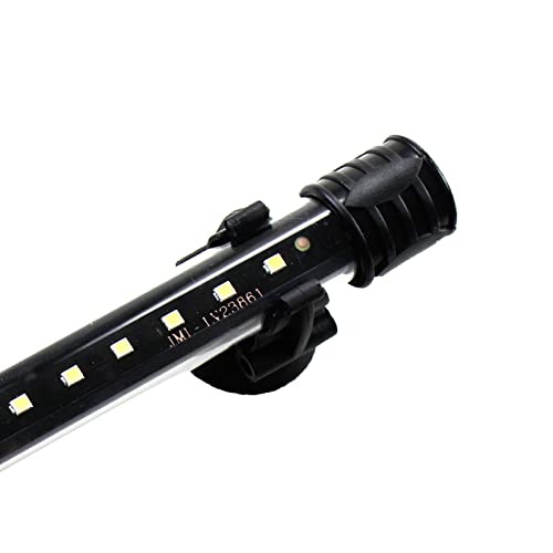 AQUANEAT Aquarium LED Submersible Light 7.5 Inch Underwater Stick Strip Bar Lamp Fish Tank (White)