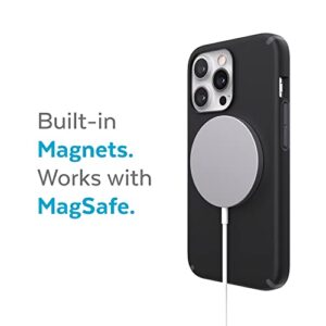 Speck Products CandyShell Pro Case + MagSafe Fits iPhone 13 Pro, Black/Slate Grey