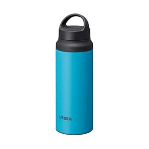 tiger corporation stainless steel vacuum insulated bottle with handle, 20-ounce, turquoise blue, mcz-s060
