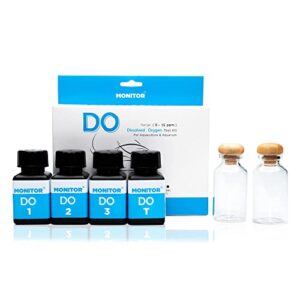 Monitor DISSOLVED Oxygen Test KIT (50 Tests) - Monitor Aquarium and aquaculture Water Quality