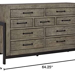 Signature Design by Ashley Brennagan Dresser, Grayish Brown