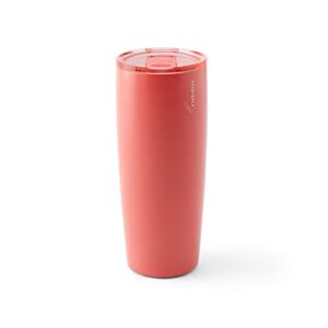 rabbit double wall stainless steel tumbler, 1 count (pack of 1), coral