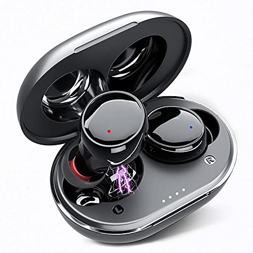 andfive Wireless Earbuds Mini, Bluetooth Headphones with Noise Cancelling Microphone, 5.0 Bluetooth Earbuds in Ear Stereo, Wireless Earphones with USB C Charging Case, Waterproof Headset for Android