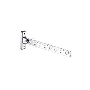 stainless steel wall mounted clothes hanger clothes rack warrobe organizer drying rack clothes hanger(8 holes)