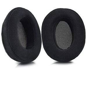 molgria ear pads cushion, replacement earpads for hm5 ath-m50x, ath-m40x, ath-m30x, ath-m20x, ath-m10, headphones (velour black)