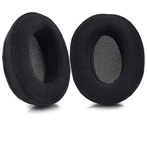 MOLGRIA Ear Pads Cushion, Replacement Earpads for HM5 ATH-M50X, ATH-M40X, ATH-M30X, ATH-M20X, ATH-M10, Headphones (Velour Black)