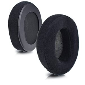 MOLGRIA Ear Pads Cushion, Replacement Earpads for HM5 ATH-M50X, ATH-M40X, ATH-M30X, ATH-M20X, ATH-M10, Headphones (Velour Black)