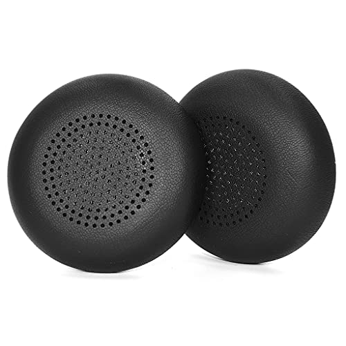 Huhudde Portable Leather Ear Cushion Cover Compatible with EM-JH101-BK/Nv Fashion Leather Pads Sponge Soft Cover Accessories