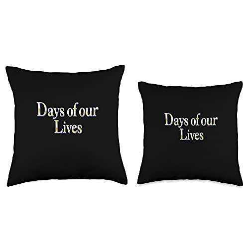 NBC Days of Our Lives Logo Throw Pillow, 18x18, Multicolor