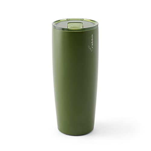 Rabbit Double Walled Stainless Steel Tall Tumbler, Includes Splash-Free Sliding Lid