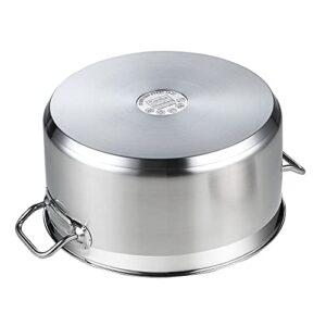 Cooks Standard Professional Stainless Steel Dutch Oven Stockpot with Lid, 9Qt