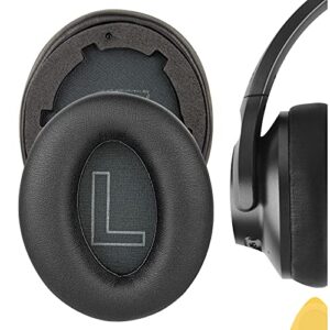 geekria quickfit replacement ear pads for anker soundcore life q20, q20bt headphones earpads, headset ear cushion repair parts (black)
