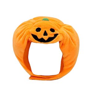 yolsun cat halloween pumpkin costume puppy kitten pumpkin hat headdress for halloween cosplay dress up