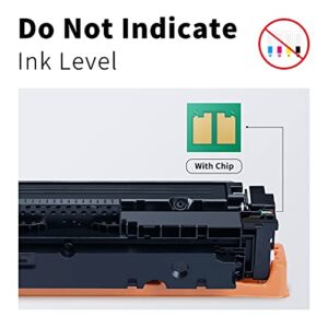 LemeroSuperx (with CHIP) Remanufactured Toner Cartridge Replacement for HP 414X 414A W2020X W2021X Work for Color Laserjet Pro MFP m479fdw m454dw m454dn m479fdn (Black Cyan Magenta Yellow, 4 Pack)