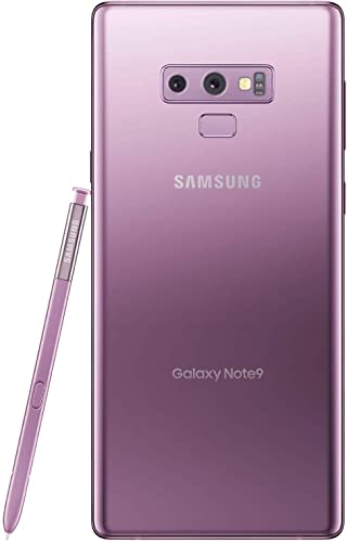 Samsung Electronics Galaxy Note 9 N960U 128GB CDMA + GSM Unlocked Smartphone - Lavender Purple (Renewed)