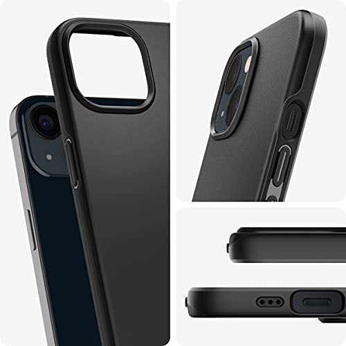 Spigen Thin Fit Designed for iPhone 13 Case (2021) - Black