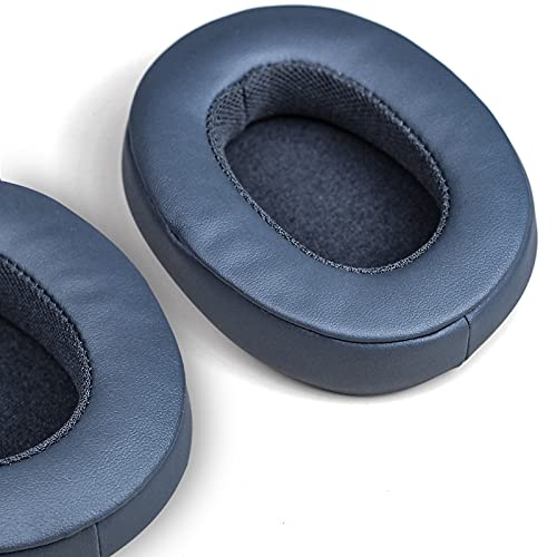 MOLGRIA Ear Pads Cushion, Replacement Protein Leather Earpads for Skullcandy Crusher Wireless Crusher Evo ANC HESH 3.0 Over-Ear Headphones(Blue)