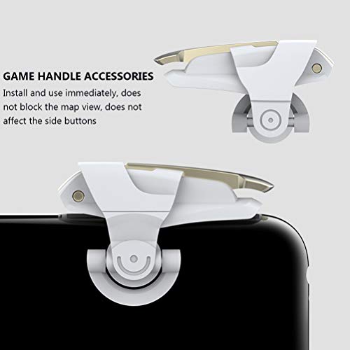Hand Grips 1 Pair Mobile Game Trigger Phone Game Shooting Handle Button Controller Call Phone Accessories for Women Men Ar Accessories