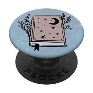 spell book - witch's essentials witchy design halloween cute popsockets swappable popgrip