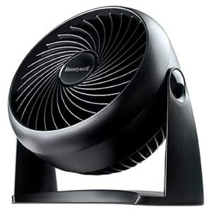 honeywell turbo force air circulator fan black( hpf820bwm) | 3 speed, head pivots 90 degree, 30 ft range, 10.91 x 6.26 x 10.91 inches