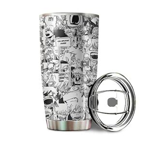 angry bakugou katsuki collage tumbler 20oz & 30oz stainless steel travel mug