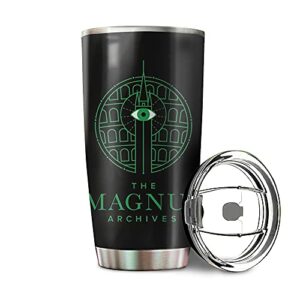 the magnus archives panopticon tumbler 20oz & 30oz stainless steel travel mug