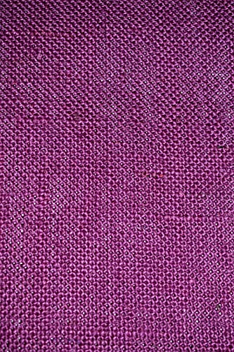 USA Fabric Store Burlap Jute Fabric Magenta Purple 56 inch Wide 11 Oz by The Yard Premium Upholstery