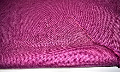 USA Fabric Store Burlap Jute Fabric Magenta Purple 56 inch Wide 11 Oz by The Yard Premium Upholstery