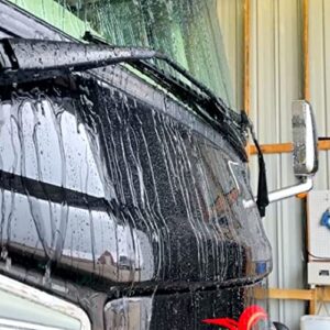 Image Wash Products Wax Replacement (Foam-on/Rinse-Off Coating) with Pressure Washer Foam Cannon for Truck Wash & Car Wash (w/Gallon of Wax Replacement) – Protects Your Car/Truck For Over 30 Days