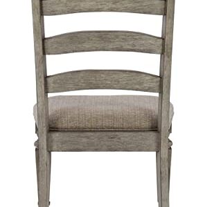 Signature Design by Ashley Lodenbay Dining UPH Side Chair (2/CN), 17"W x 23"D x 40"H, Antique Gray