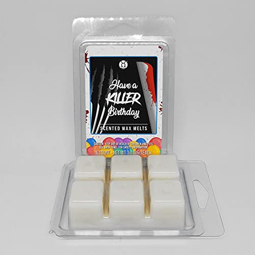 Killer Birthday Wax Melts | Horror-Themed Soy Wax Melts