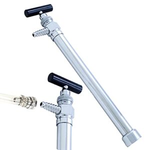 aaprotools veterinary stomach pump 15” instrument specialists stainless steel animal stomach relief pump tube for stomach upset, constipation relief for animal cattle sheep cow horse cattle drench.