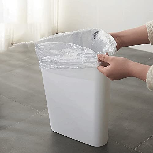 Ljyutihgljt Garbage Cans, Plastic Triangle Trash Can Without Cover Kitchen Bathroom Living Room Home Corner Bedroom Tube (Color : Gray)