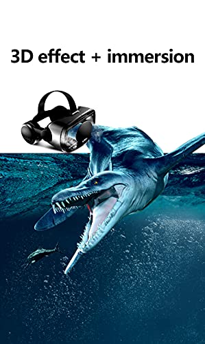 3D VR Glasses Gaming Video Virtual Reality Glasses for 7 inches Mobile Phone