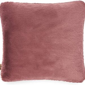 UGG – Euphoria Decorative Throw Pillow– Square Accent Pillow – Soft, Cozy, Comfortable Home Décor – 20” x 20”  - Mulberry