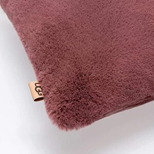 UGG – Euphoria Decorative Throw Pillow– Square Accent Pillow – Soft, Cozy, Comfortable Home Décor – 20” x 20”  - Mulberry