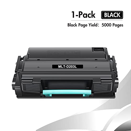 VICTONER Compatible Toner Cartridge Replacement for Samsung 203 203L MLT-D203L MLT-D203S for Samsung ProXpress M3870FW M4020ND M3820DW M3320ND M3370FD M4070FR Toner Printer (Black, 1-Pack)