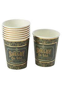 smiffys officially licensed peaky blinders tableware, party cups x8