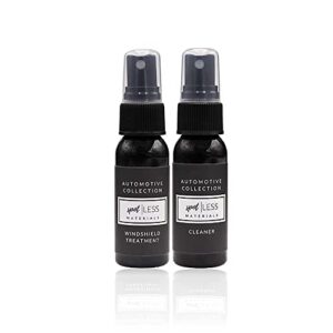 spotless materials windshield treatment kit - advanced hydrophobic coating and cleaner for automotive glass