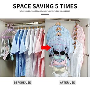 YIXINJIAJU Clothes Hanger Connector Hooks 100Pieces, Thicken, Load 30 Pounds, Used in Closet Space Savers and Organizer Closets