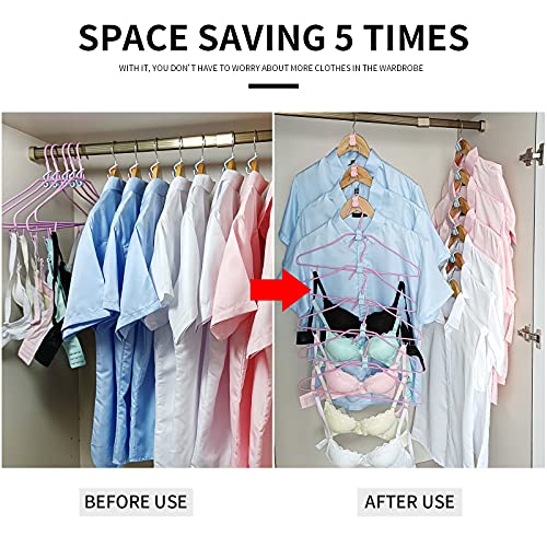 YIXINJIAJU Clothes Hanger Connector Hooks 100Pieces, Thicken, Load 30 Pounds, Used in Closet Space Savers and Organizer Closets