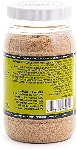 Fluker's High Calcium Cricket Diet 11.5oz - Includes Attached DBDPet Pro-Tip Guide