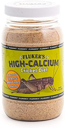 Fluker's High Calcium Cricket Diet 11.5oz - Includes Attached DBDPet Pro-Tip Guide